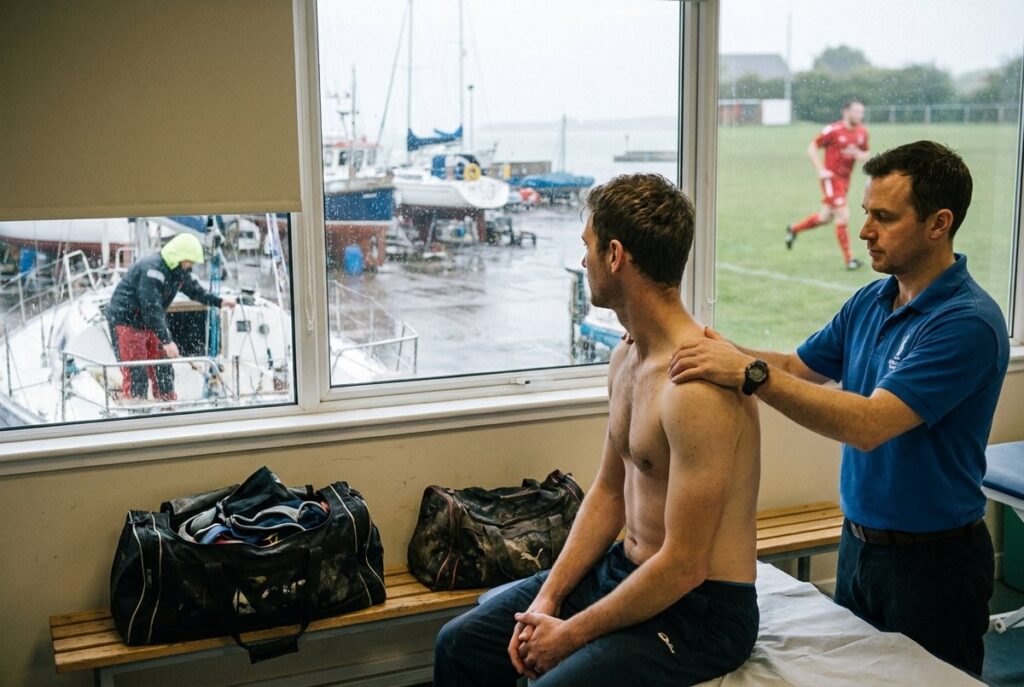 Sailors get shoulder injuries footballers don't